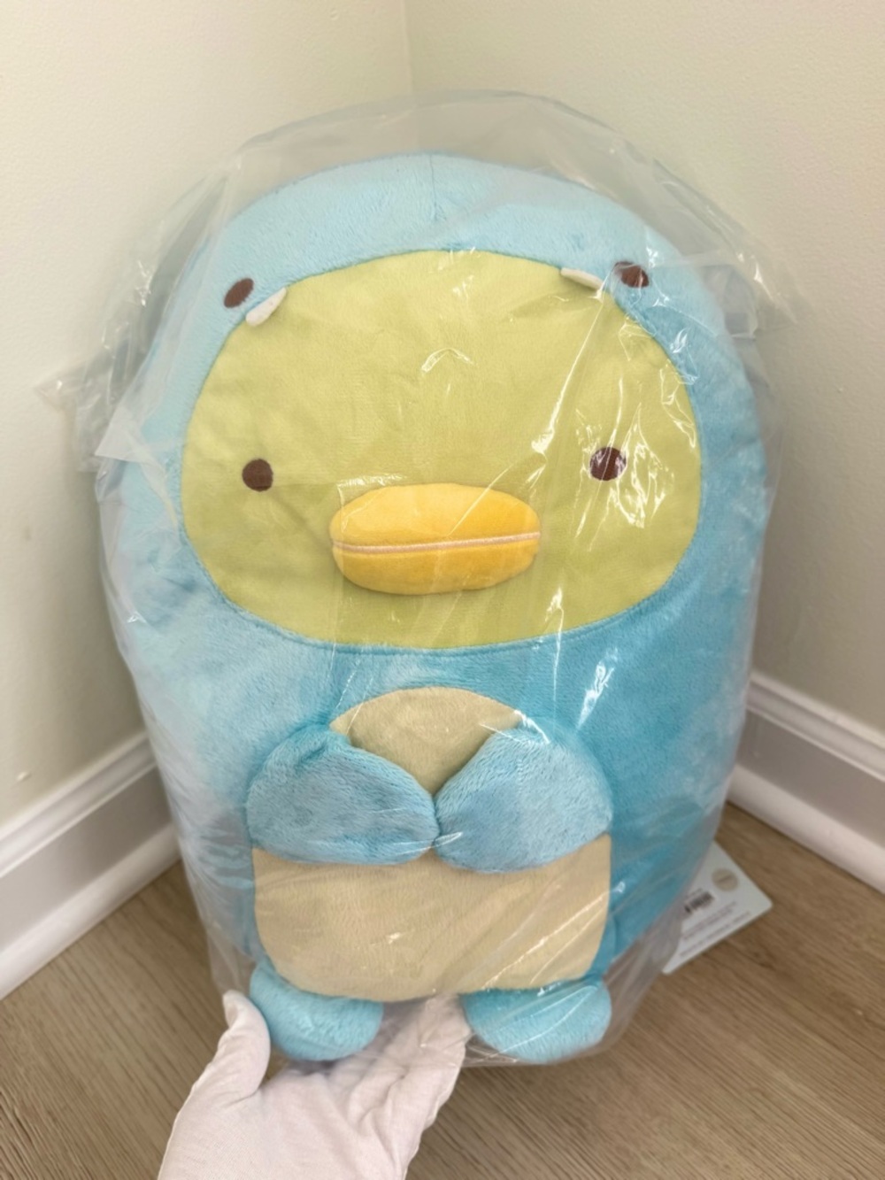 NWT San-x Sumikko Gurashi GS2904 Penguin? Dino Plush 16”